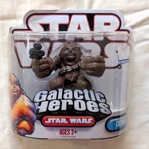 NWT Star Wars Galactic Heroes Chewbacca Action Figure